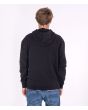 Hombre con sudadera con capucha Hurley One and Only Solid Core negra posterior