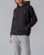 Mujer con sudadera con capucha Lightning Bolt Essential Woman negra frontal