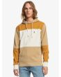 Sudadera con capucha Quiksilver Chromeblock marrón para hombre 
