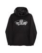 Sudadera con capucha Vans Off The Wall negra para hombre