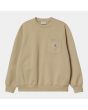 Sudadera Carhartt WIP Pocket Sweat Ammonite beige para hombre