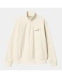 Sudadera con cremallera parcial Carhartt WIP American Script Natural para hombre