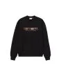Sudadera Carhartt WIP Solar Chrome negra para hombre