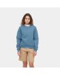 Mujer con sudadera sin capcucha Carhartt WIP Women's Chase Sweat azul