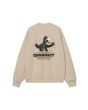 Sudadera Carhartt WIP Wiptopia Sweat color beige Wall Para hombre estampado posterior