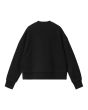 Sudadera holgada boxy Carhartt WIP W' Eldon Sweatshirt Negra para mujer posterior