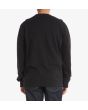 Sudadera sin capucha DC Shoes Density Zone negra para hombre posterior
