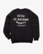 Sudadera Deus Ex Machina Biarritz Address Crew Negra para hombre posterior