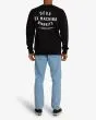 Hombre con Sudadera Deus Ex Machina Biarritz Address Negra
