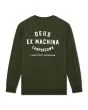 Sudadera DEUS Camperdown Address verde ciprés para hombre