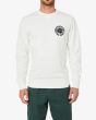 Hombre con Sudadera Deus Ex Machina Venice Surf blanca