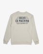 Sudadera orgánica Deus Ex Machina Fender blanco vintage para hombre posterior
