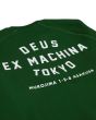 Sudadera Deus Ex Machina Tokyo Address Crew Verde para hombre dirección