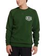 Hombre con Sudadera Deus Tokyo Address Crew Hillside Green frontal