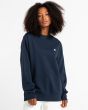 Mujer con sudadera Element Brand Cornell Classic azul marino unisex 