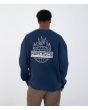 Hombre con Sudadera Hurley Ironclad Heavyweight Azul Marino