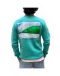 Hombre con Sudadera Mission Pocket Logo Montalvo verde turquesa Unisex
