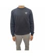 Hombre con sudadera Mission Surfboards Rías Baixas ST. 2002 negra frontal