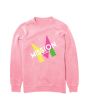 Sudadera de cuello redondo Mission Surfschool en color rosa para chica
