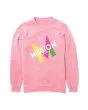 Sudadera de cuello redondo Mission Surfschool en color rosa para chica