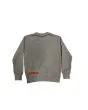 Sudadera Mission Youth Crew Logo M Red Bordado Gris para niño 8-16 años posterior