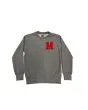 Sudadera Mission Youth Crew Logo M Red Bordado Gris para niño 8-16 años