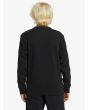 Niño con Sudadera Quiksilver Youth Mercury Negra posterior