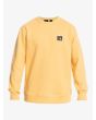 Sudadera ecológica Quiksilver The Original Amarilla para hombre
