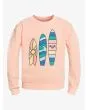 Sudadera Roxy Oh Happy Day rosa para niñas de 8 a 16 años