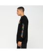 Hombre con sudadera Santa Cruz Opus In Colour negra lateral