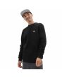 Hombre con sudadera polar Vans Core Basic negra