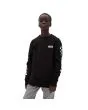 Niño con Sudadera de cuello redondo Vans Exposition Check Negra frontal