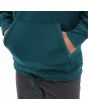 Hombre con Sudadera con cremallera parcial Vans Versa Standard Deep Teal bolsillo