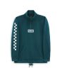 Sudadera con cremallera parcial Vans Versa Standard Deep Teal para hombre