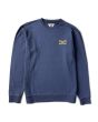 Sudadera Vissla Offshore Eco Crew Azul Naval para hombre