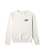 Sudadera polar Vissla Shaper Atelier Eco Crew blanca para hombre
