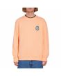 Hombre con Sudadera Volcom Guano Crew Peach Bud 