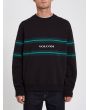 Hombre con Sudadera Volcom Division en color negro