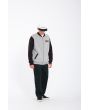 Hombre con chaqueta tipo Sudadera Volcom FA Nando Von Arb ZIP gris  