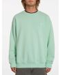 Hombre con Sudadera de forro polar Volcom Single Stone verde