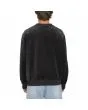 Hombre con sudadera Volcom Single Stone Velvet Negra posterior