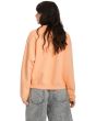 Mujer con Sudadera Volcom Stone Heart Up Pale Peach posterior
