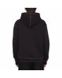 Hombre con sudadera de capucha y cremallera Volcom Workard Negra posterior