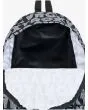 Mochila pequeña Roxy Sugar Baby Printed 16L negra abierta