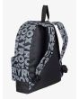Mochila pequeña Roxy Sugar Baby Printed 16L negra posterior