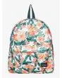 Mochila pequeña Roxy Sugar Baby Printed 16L blanca floral Frontal
