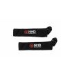 Sujeta aletas de neopreno NMD Fin Strap para bodyboard en color negro frontal