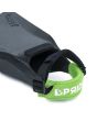 Aleta de Bodyboard con Sujeta Aletas Pride Fin Saver Strap Verde 
