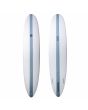 Tabla de surf longboard Summer Vibes Performance 9'1'' azul/blanco con sistema de quillas 2+1