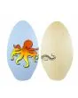 Skimboard azul Summer Vibes 37 pulgadas con diseño de pulpo